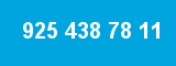 925 438 78 11 925 438 78 11
